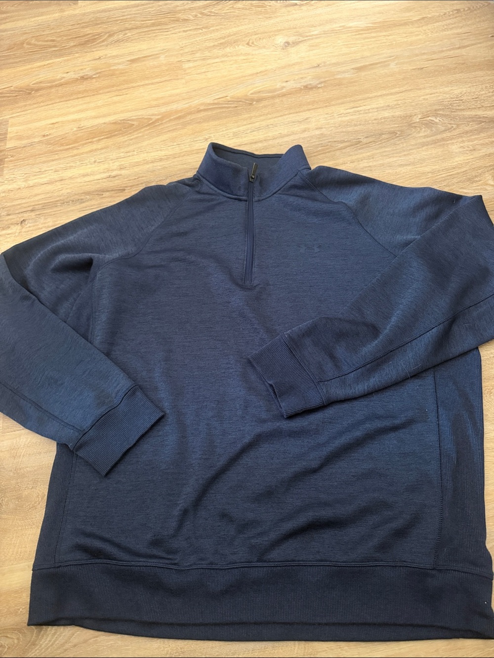 Under Armour Men's Navy Quarter-Zip Pullover Sweater